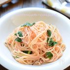 【和えるだけ！たらこと菜花のパスタ】茹でて和えて♪簡単旨い！