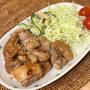 のこの作ってみた!投稿(ご飯が進む味付け♡『西京風照り味噌チキン』＃下味冷凍)