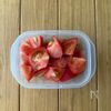 5分で完成【トマトの塩昆布マリネ】旨味たっぷりさっぱり副菜♩の工程1