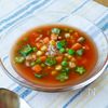 【夏野菜の冷製トマトスープ】火を使わない♪