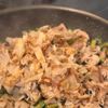 苦味を和らげて食べる【ゴーヤと豚バラ甘辛丼】の工程5