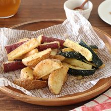 野菜フライのだしチーズ風味