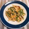 puricoの作ってみた!投稿(肉なしで大満足！【竹輪のチンジャオロース】)