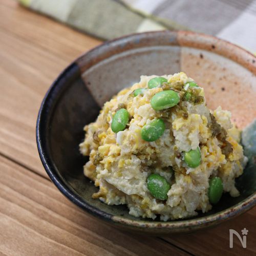 【柚子胡椒で♪】味噌マヨエッグポテトサラダ
