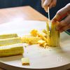 ほたての風味がやばい！【とうもろこしご飯】バター醤油で！の下準備