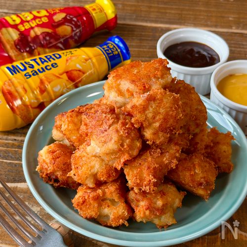 クリスマスにオススメ♪はんぺんチーズチキンナゲット♪