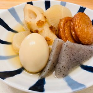 ちひろの作ってみた!投稿(おでんのつゆはこれで決まり!簡単おでんとレンチン大根の下茹で)