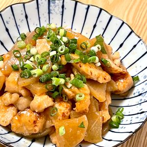 michuの作ってみた!投稿(【しっとり鶏むね肉と大根のこっくり煮】鶏むね肉がやわらかい♡)