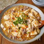 【男子喜ぶ！うま塩ねぎ麻婆豆腐】丼にしても♪