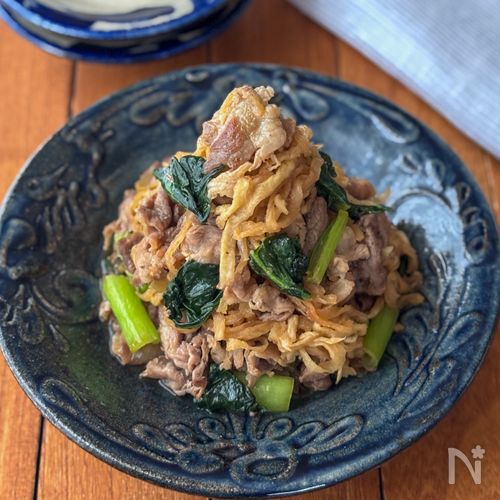 戻さず15分♪豚肉と切干の旨ダレ炒め