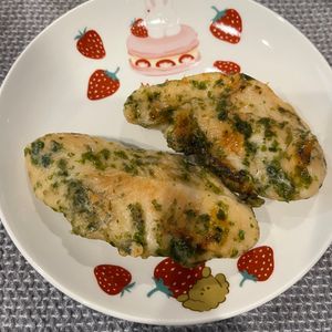 りんごの作ってみた!投稿(しっとり柔らか♡【海苔ささみスティック】ヘルシーおかず♪)