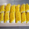 スティック焼きトウモロコシのバジルソース和えの工程2