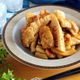 材料2つ☆鶏胸肉と筍のオイスター炒め。