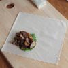 なすと大葉の肉みそ春巻きの工程4