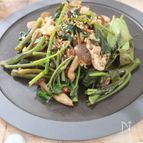 美味しくシャキッと！空芯菜のオイスターソース炒め