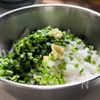 【新玉油揚げ餃子】たんぱく質、鉄分ギュッ！食べ盛りの子に♩の工程1