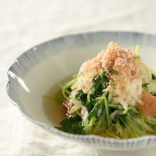 切り干し大根と三つ葉のおひたし