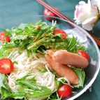 にんにくガッツリ！和風ペペロンそうめん