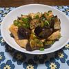 ななちゃんの作ってみた!投稿(ぽん酢で簡単!鶏肉と茄子の生姜甘酢炒め)