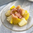 さっぱり美味しい＊りんごと生ハムのサラダ