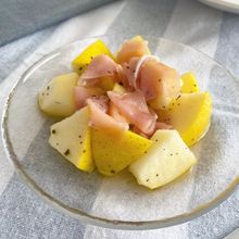 さっぱり美味しい＊りんごと生ハムのサラダ