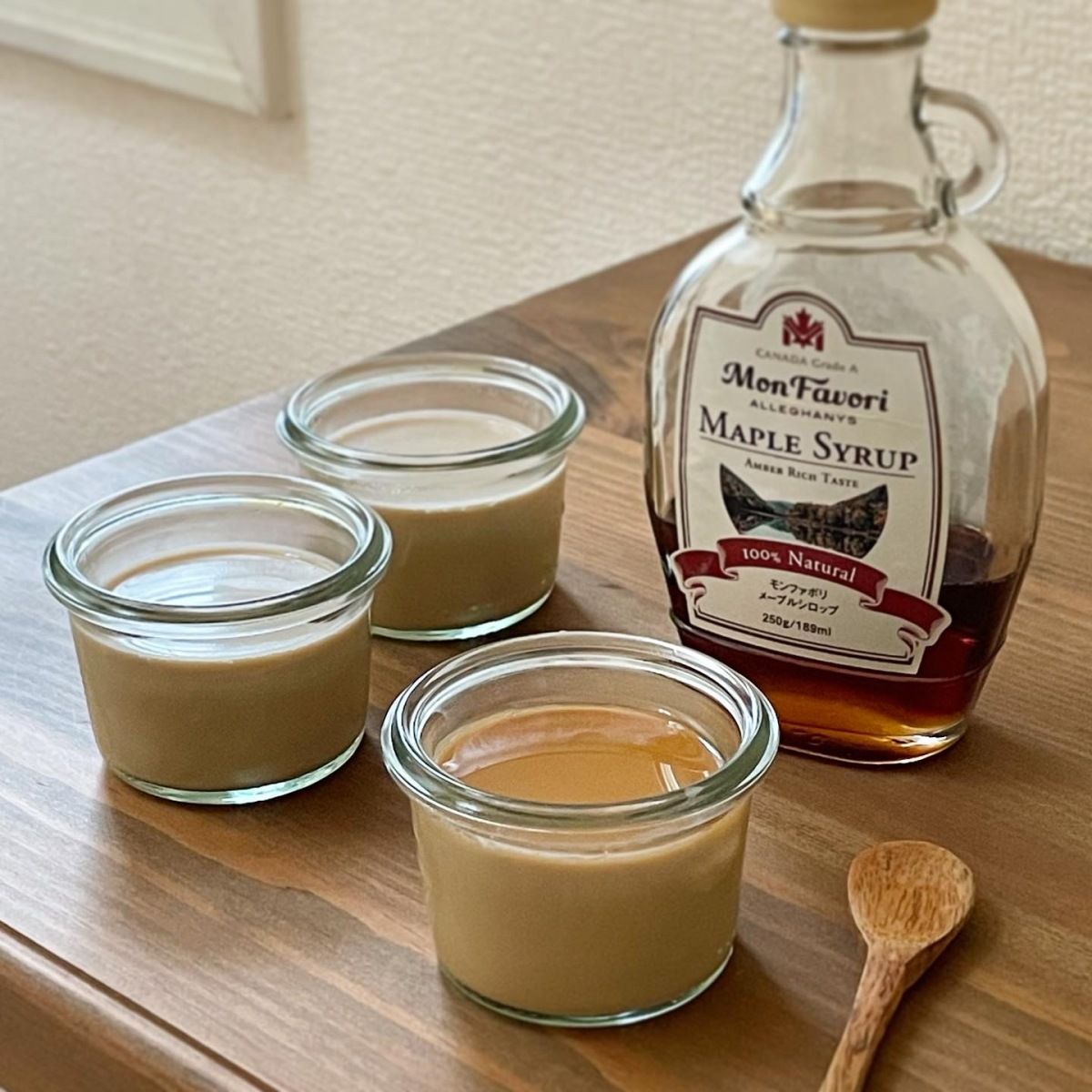 バターミルクシロップのレシピ