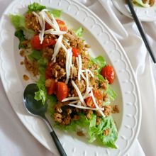 味付け３つ10分で完成？！1皿で完結満足！和風タコライス