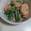 marine55の作ってみた!投稿(【えびとスナップえんどうのごまマヨ】ぷりっとシャキッと♪)