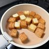 白米が進む！やみつき【ねぎ味噌マヨ厚揚げ】の工程1