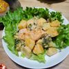 うなんの作ってみた!投稿(ボリュームアップ♪海老マヨブロッコリー)