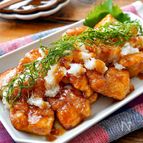 調味料これだけ！ポン酢で楽ちん♡【おろしそ甘酢だれチキン】