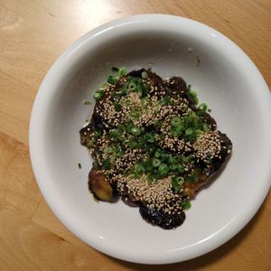 天丼かぁちゃんの作ってみた!投稿(驚くほど簡単♡ラクラク作れる『とろ茄子のレンチン味噌煮』)