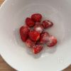 いちごとチーズの米粉オムレットの工程1
