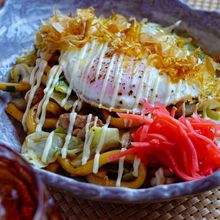 お店のまかない『焼きうどん』