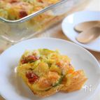 トースターで簡単！カラフル野菜のキッシュ