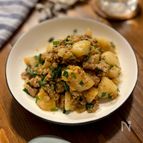 ご飯＆お酒に相性抜群！【長芋とニラの肉味噌】