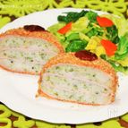 ハムとおからポテトのミルフィーユ