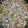 つるんとやわらか♪ささみと白菜の塩麹とろみ煮の工程3