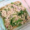 milkの作ってみた!投稿(レンジで♩しゃきしゃきピーマンとハムとえのきの麺つゆびたし)