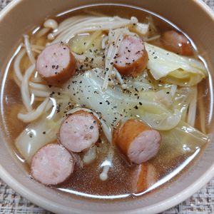 よっこの作ってみた!投稿(【生姜香る、えのきとキャベツの和風スープ】子供が喜ぶ/節約)