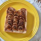 バナナのシナモントースト〜ココナッツ風味