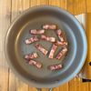 別茹で不要！【ワンパン濃厚カルボナーラ】牛乳でＯＫ♩の工程1