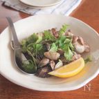 あさりのパクチー炒め、ポルトガル風