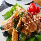 とろりんズッキーニのうまダレ豚肉巻き【豚の旨味でとろっとろ】