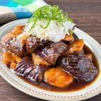 【なすと鶏むね肉のさっぱりおろし南蛮】とろけるなすが絶品！