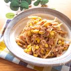 最高に美味しい〜無限に食べられる♡豆もやしとツナのナムル