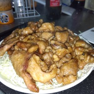 たぬきパパの作ってみた!投稿(ワンパン10分♡油淋豚こま)