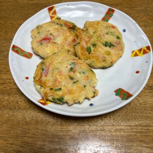 562567の作ってみた!投稿(包丁不要♪カニカマ豆腐のふわふわボール)