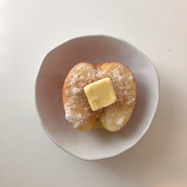 レンチン4分で絶品おやつ とろとろ焼きりんご風 レシピサイト Nadia ナディア プロの料理家のおいしいレシピ