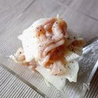 生ハムと大根のレモンマリネ